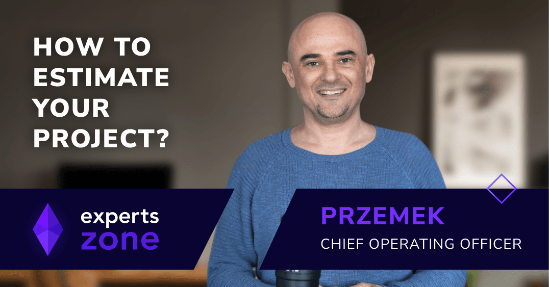 Project estimate techniques, cost estimates of project schedule and the entire project: project budget, project cost, project scope and project planning. The project estimation process at Frontend House is described by our COO Przemek Mikus.